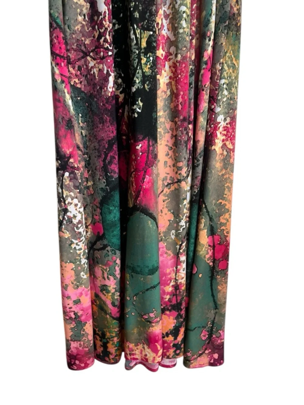 Joseph Ribkoff Strapless Maxi Dress Abstract Print Formal Size 12 - Picture 7 of 13